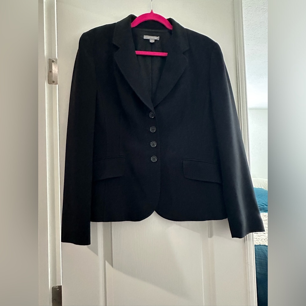 Ann Taylor suit jacket -size 12 (Black)
